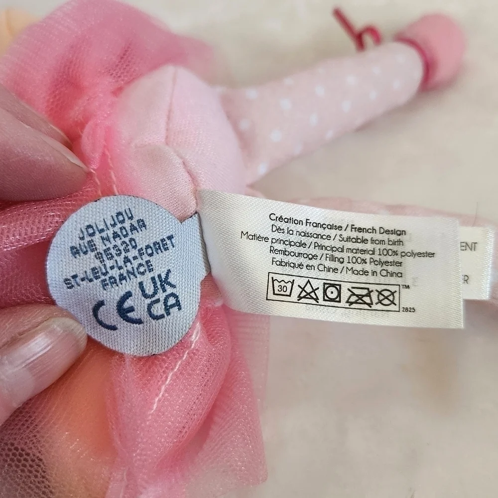 JoliJou Paris Les Tutus De Doudou Little Tutu Pink French Ballerina Doll